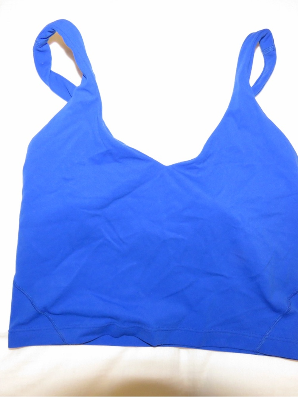 lululemon athletica Seamless Blue Support Bralette